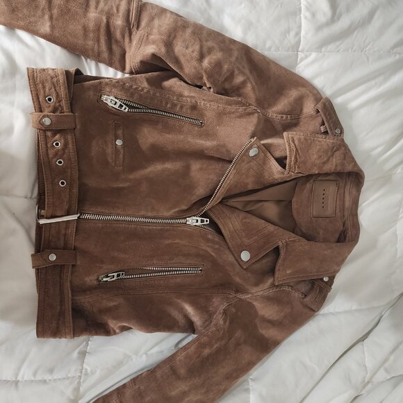 Blanknyc Suede Leather biker jacket - Picture 3 of 3